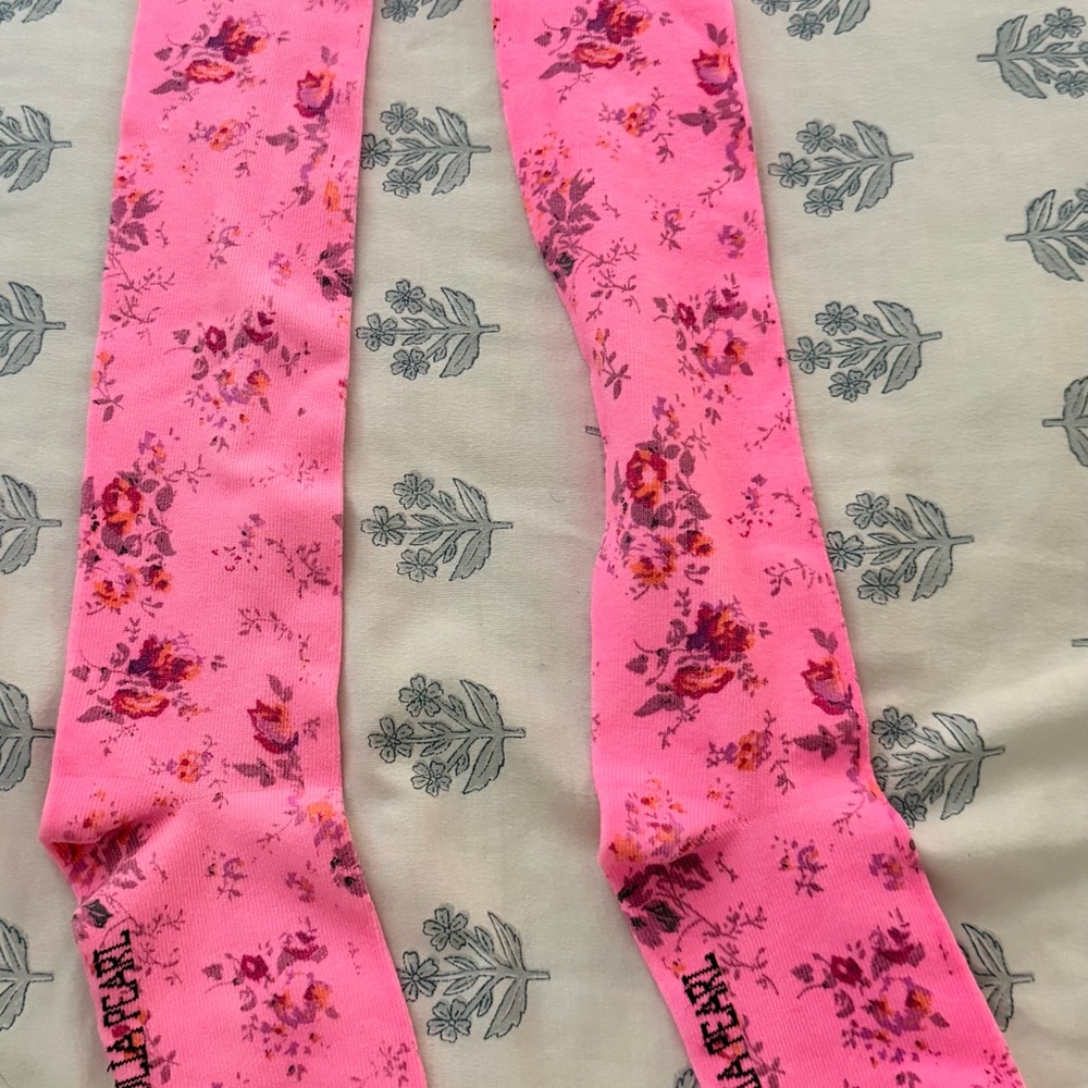 Magnolia Pearl Pink Floral Socks